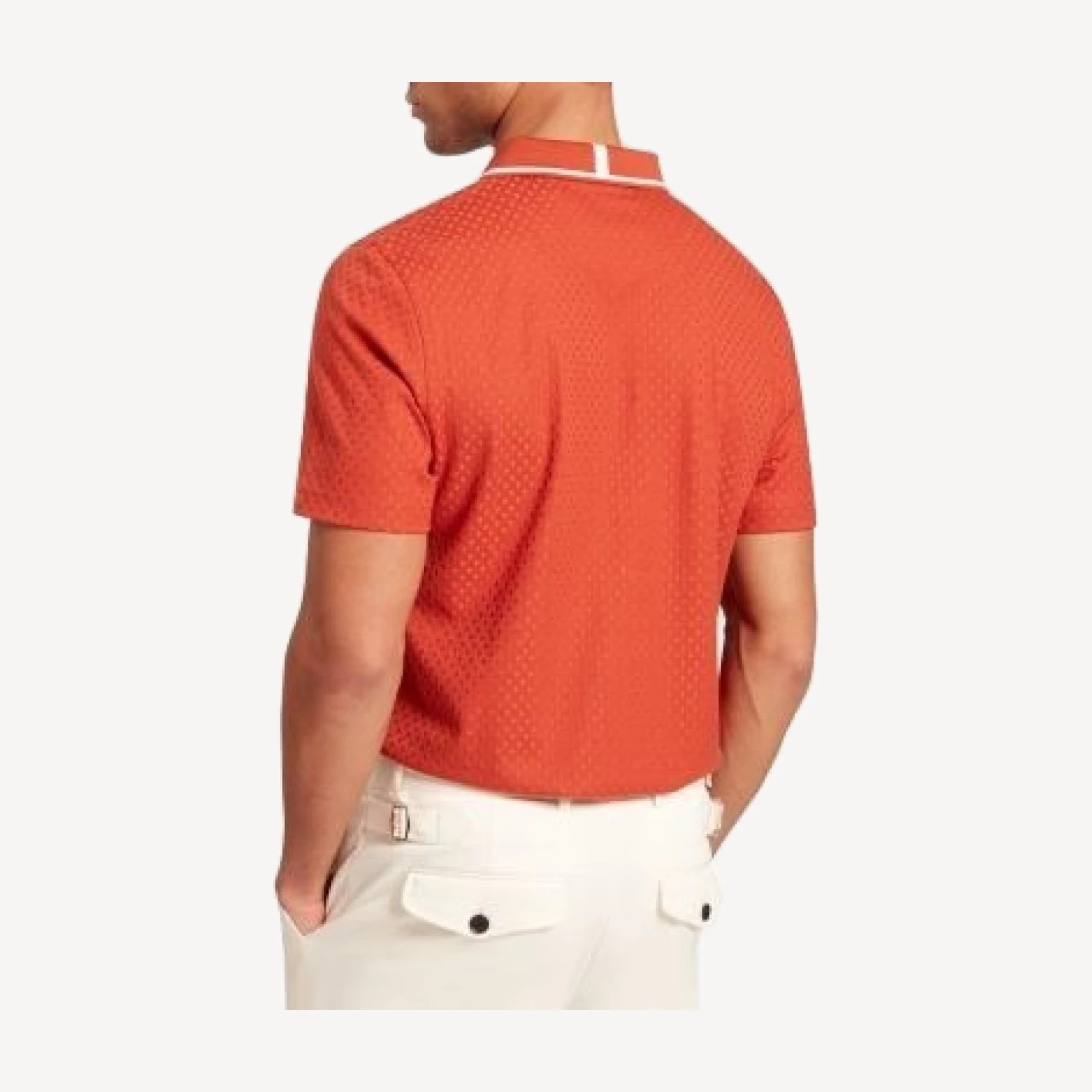 Ted Baker Cophen T Texture Zip Neck Polo Shirt