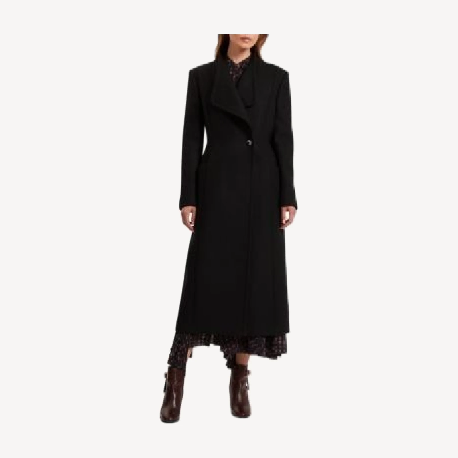 Ted Baker Mindee Wool Blend Coat