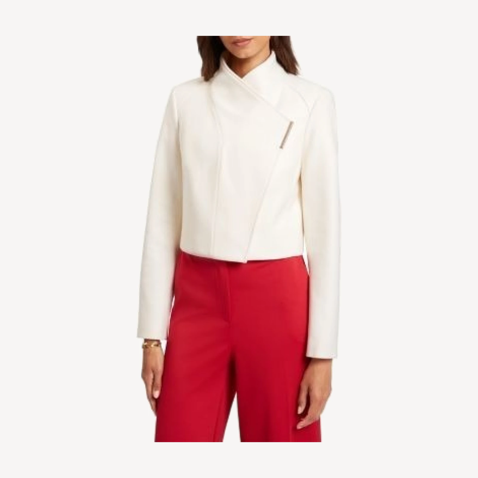 Ted Baker Rosecee Wool Blend Wrap Jacket