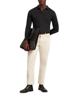 Ted Baker Ignac Long Sleeve Regular Soft Touch Cotton Polo