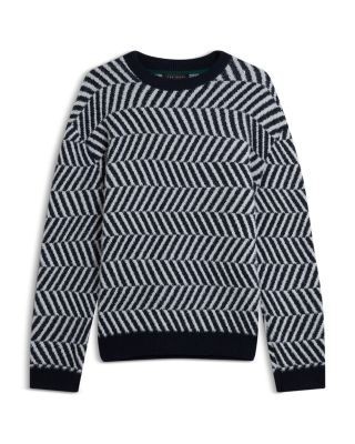 Ted Baker Sergej Chevron Graphic Jumper