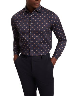 Ted Baker Olufar Slim Fit Button-Front Shirt