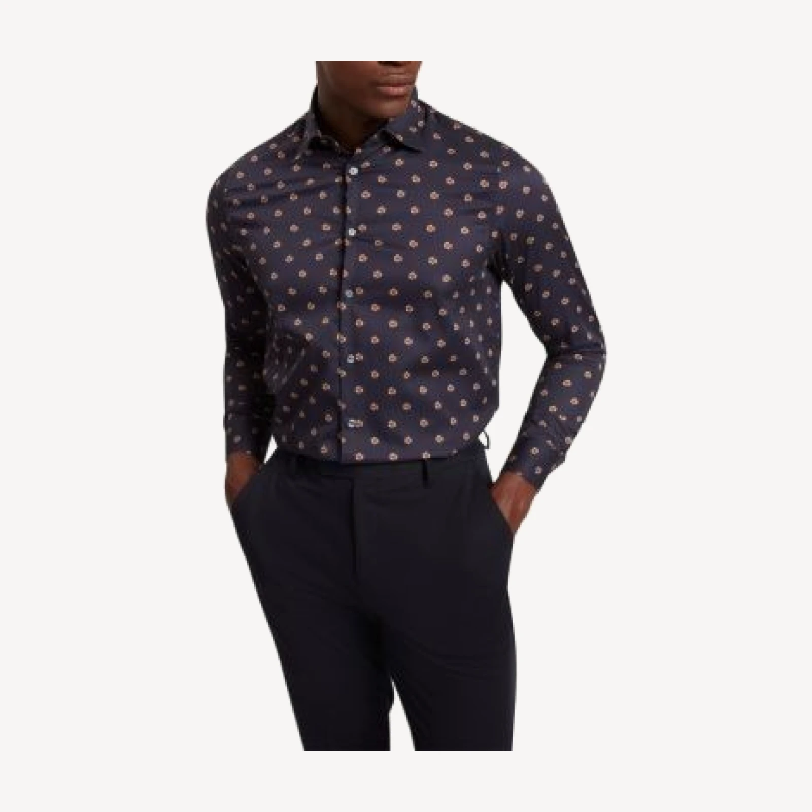 Ted Baker Olufar Slim Fit Button-Front Shirt