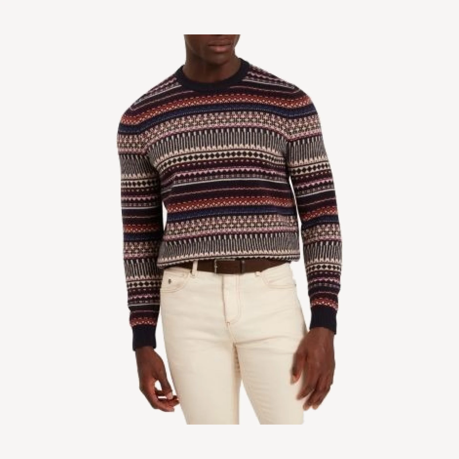 Ted Baker Amarat Fair Isle Crewneck Sweater