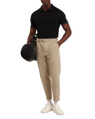 Ted Baker Chapal Chevron Stitch Polo Shirt