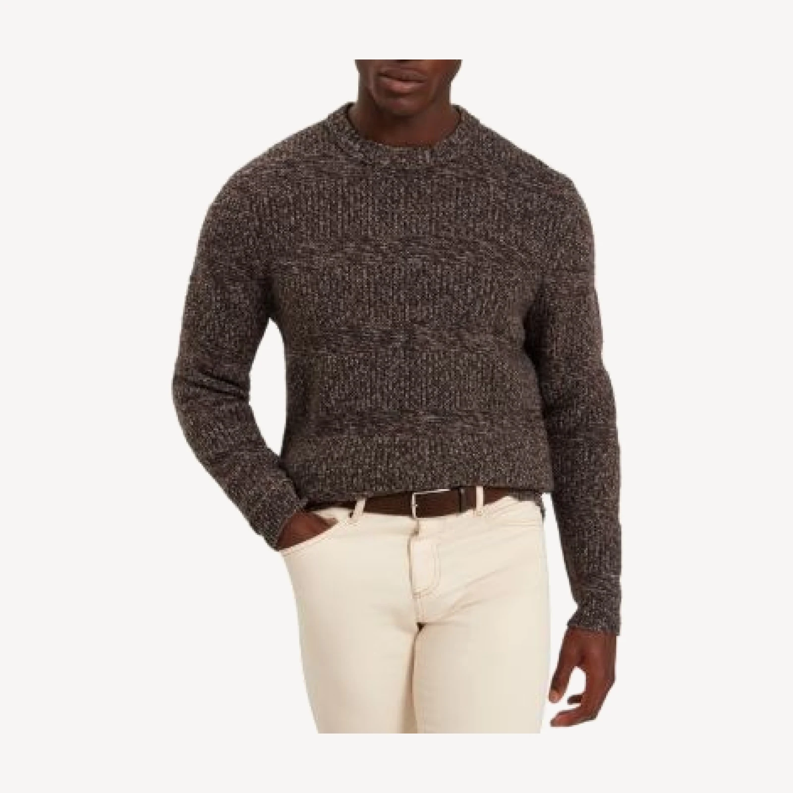 Ted Baker Morven Twist Stitch Crewneck Sweater
