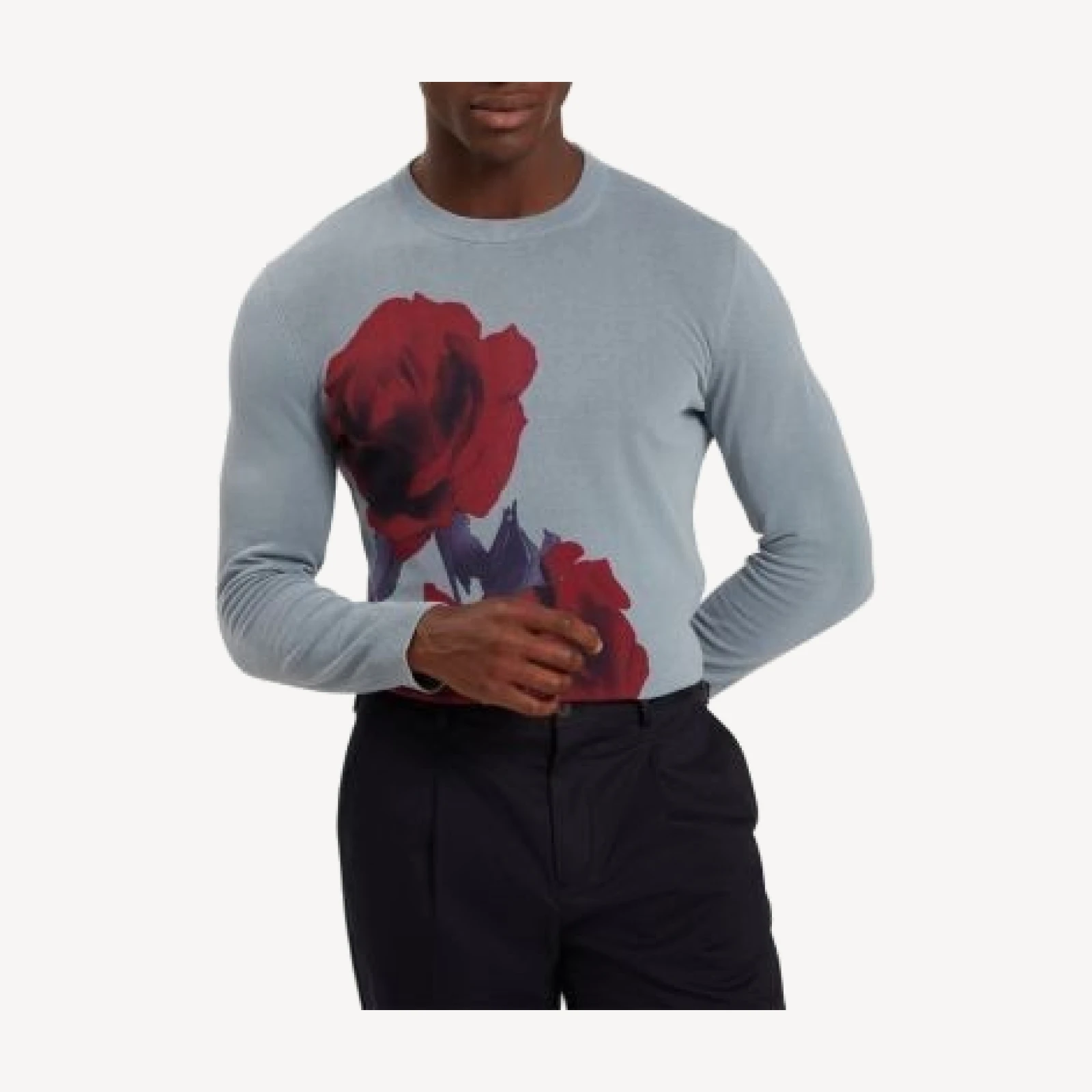 Ted Baker Thalio Floral Crewneck Sweater