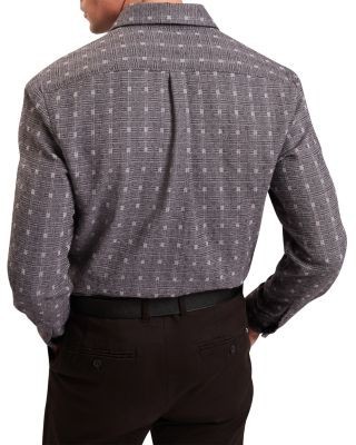 Ted Baker Vyser Regular Fit Jacquard Check Shirt