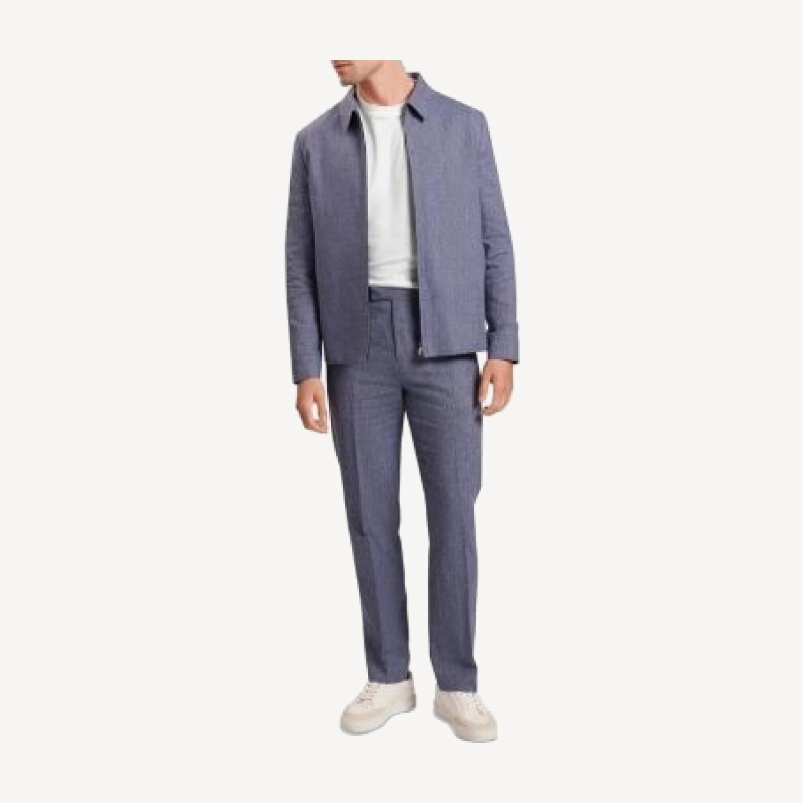 Ted Baker Givrant Slim Fit Linen Pants