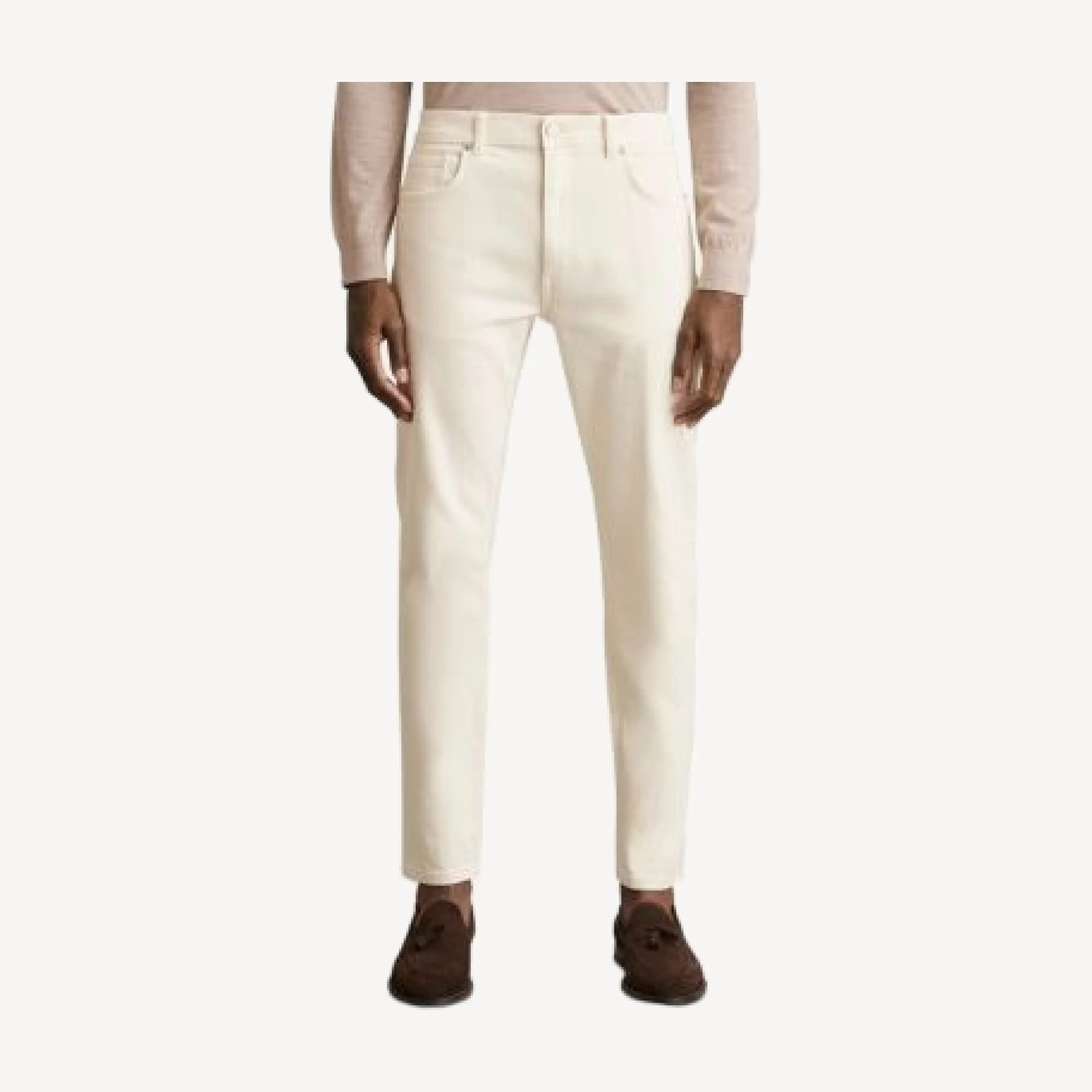 Reiss Picton Slim Fit Jeans in White