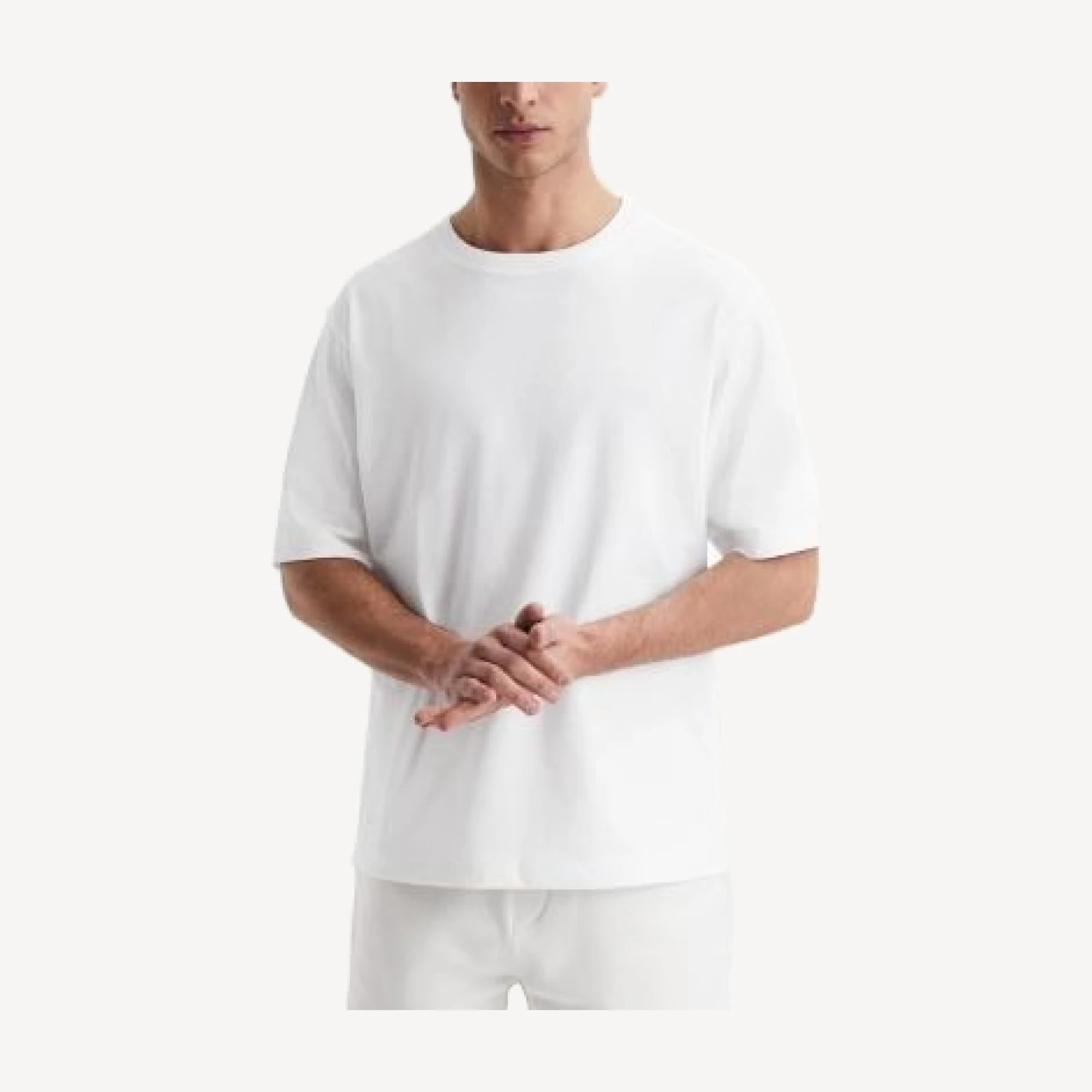 Reiss Oversized Garment Dyed Tee