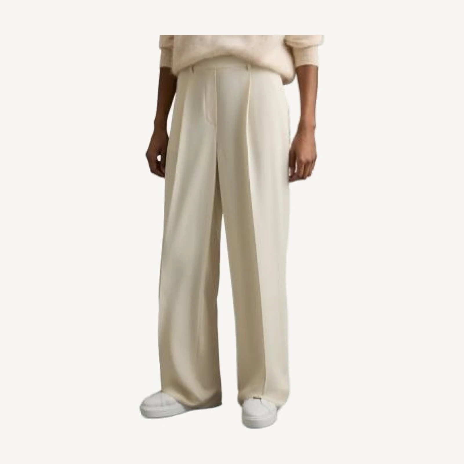 Reiss Petite Wide Leg Trousers