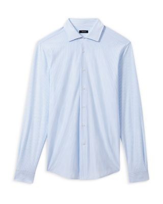 Reiss Valdo Long Sleeve Button Front Shirt
