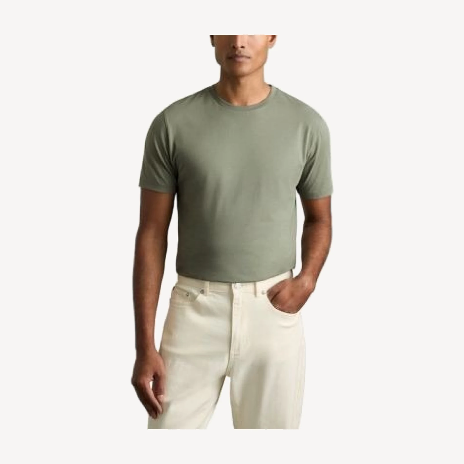 Reiss Slim Fit Crewneck Tee