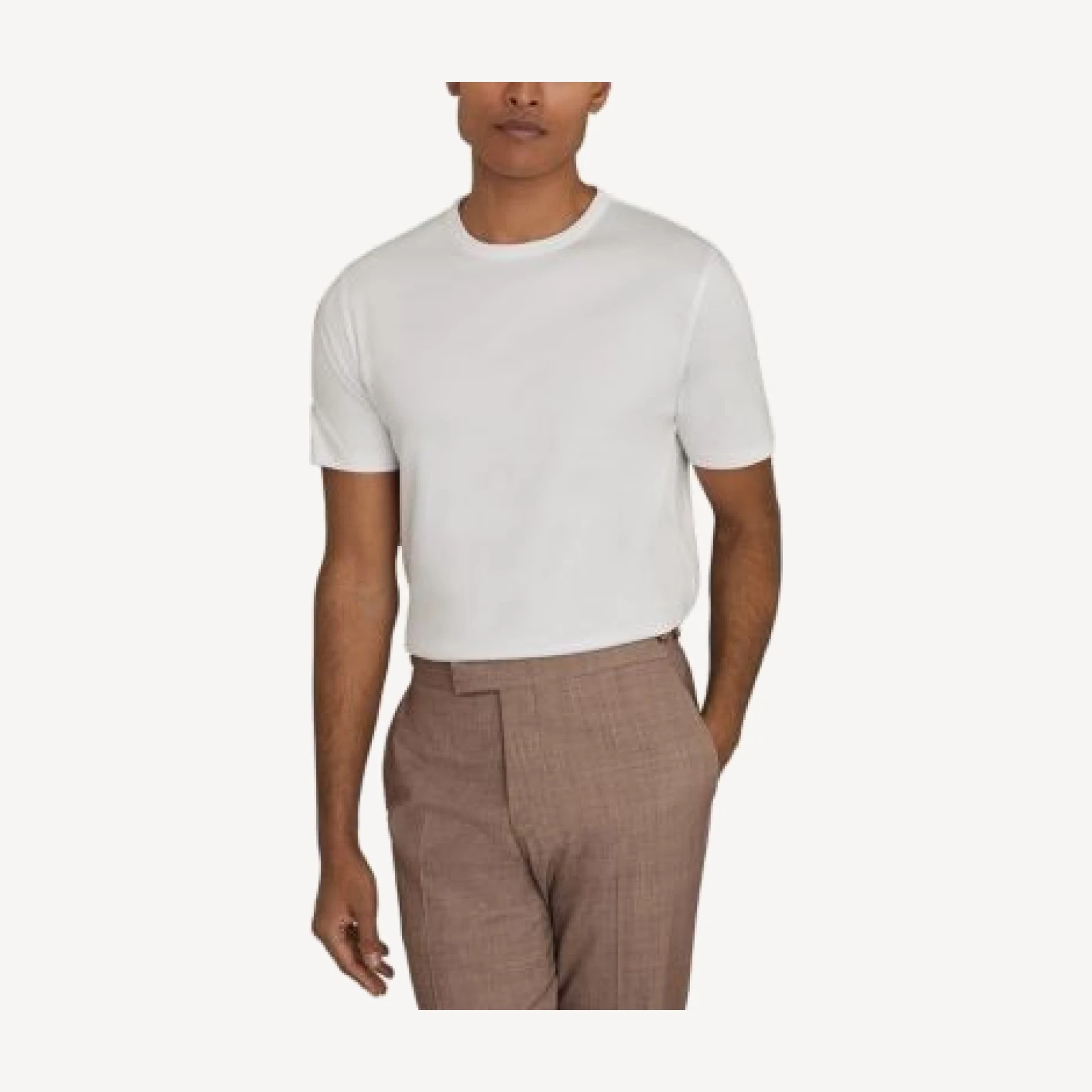 Reiss Slim Fit Mercerized Tee