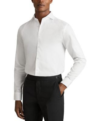 Reiss Storm Cotton Twill Button Shirt