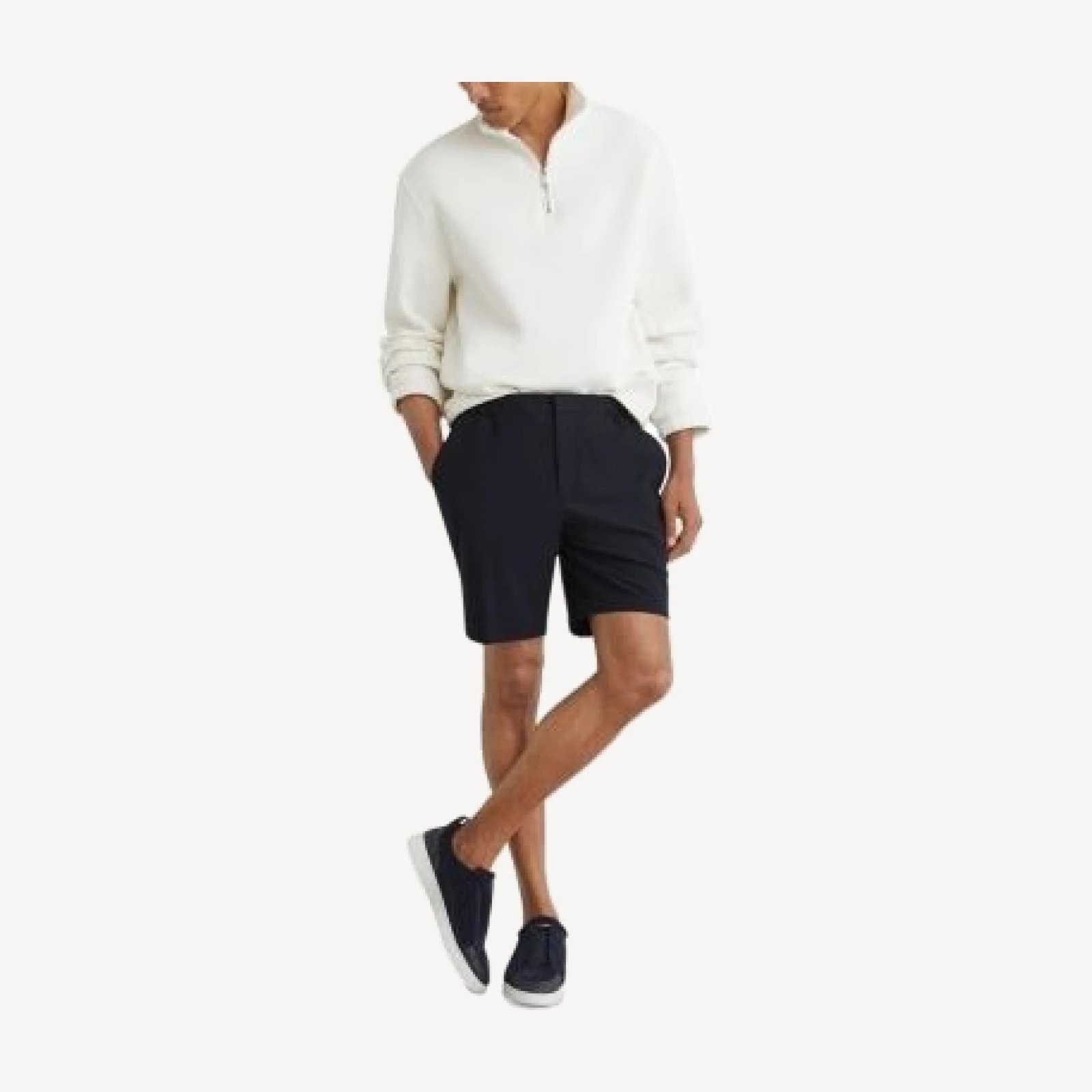 Reiss Regular Fit 8.3 Drawstring Chino Shorts