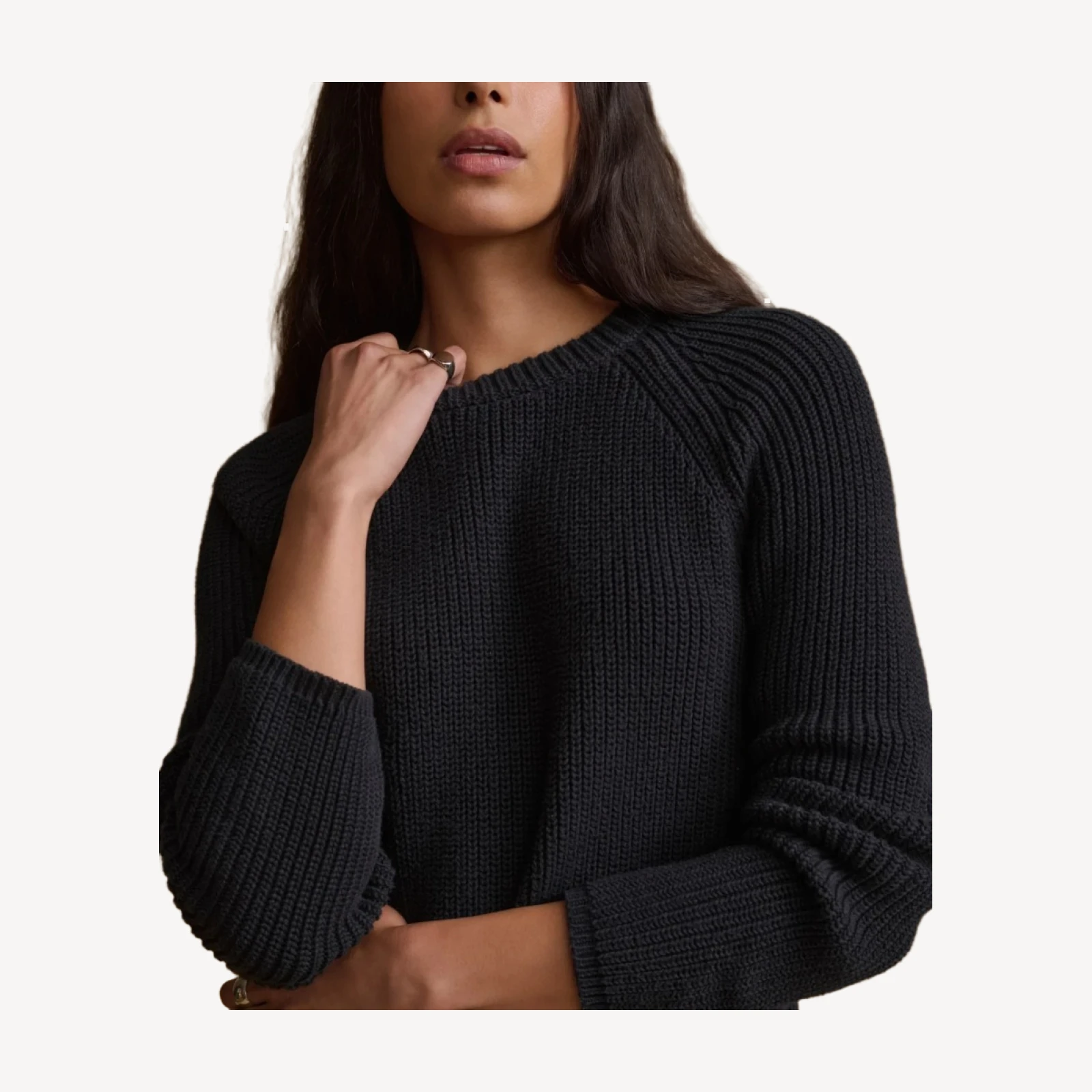 Cotton Fisherman Sweater