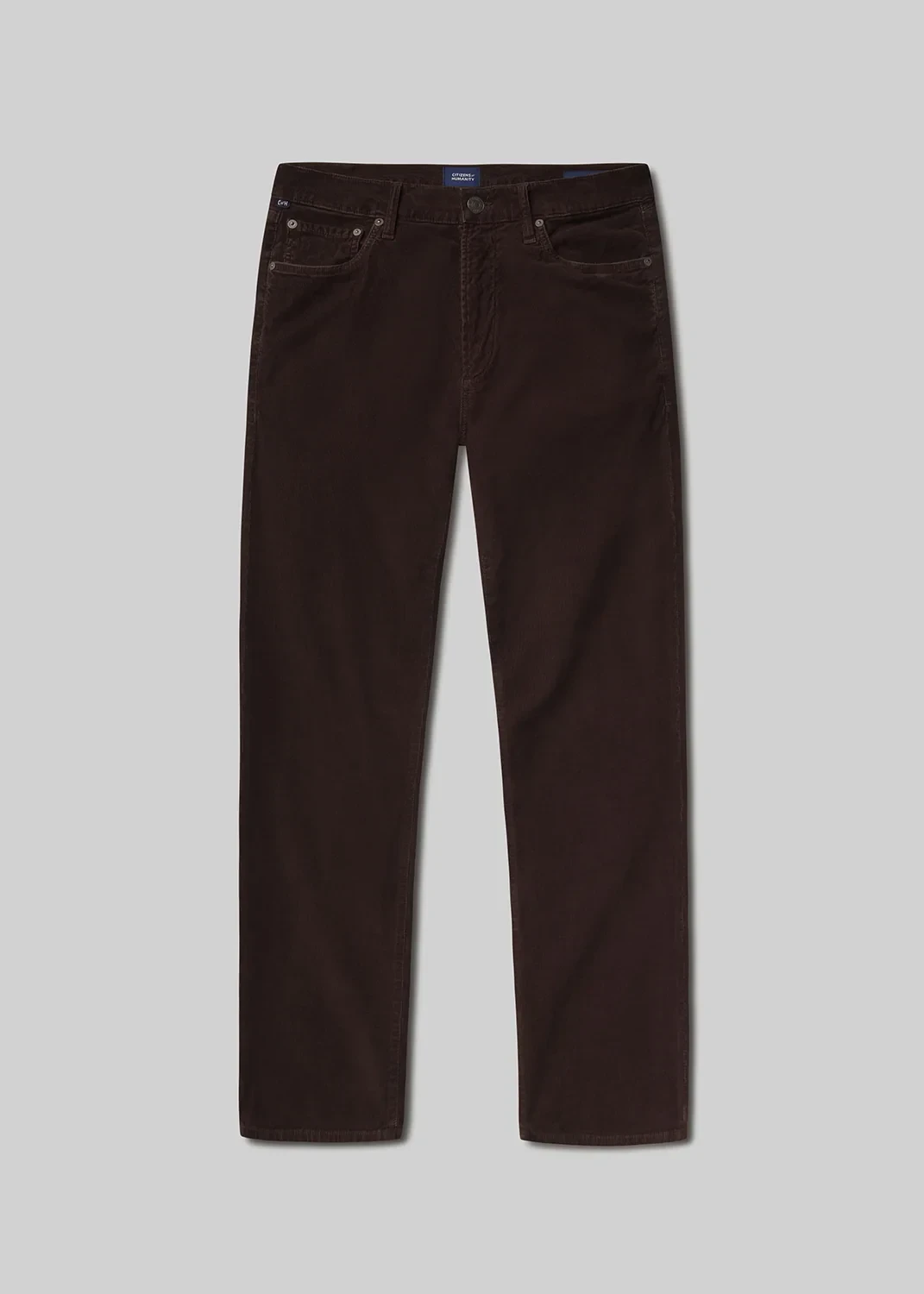 Gage Slim Straight Corduroy in Brown