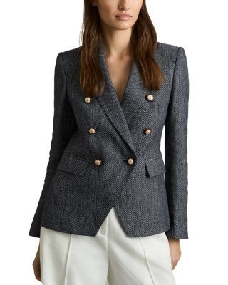 Reiss Petites Double Breasted Blazer
