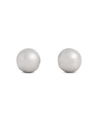 Reiss Pollie Polished Ball Huggie Earrings