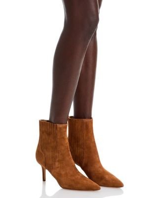Veronica Beard Women's Lisa 70 Calf Hair Booties