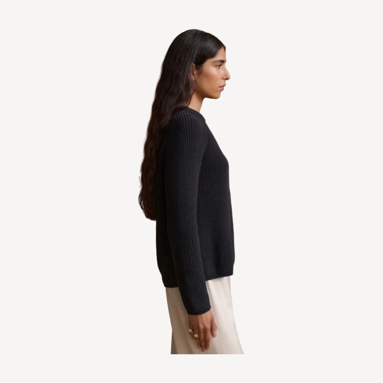 Cotton Fisherman Sweater