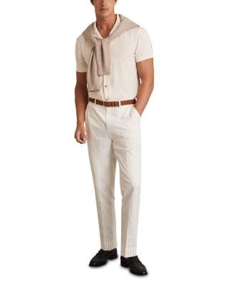 Reiss Short Sleeve Terry Camp Shirt