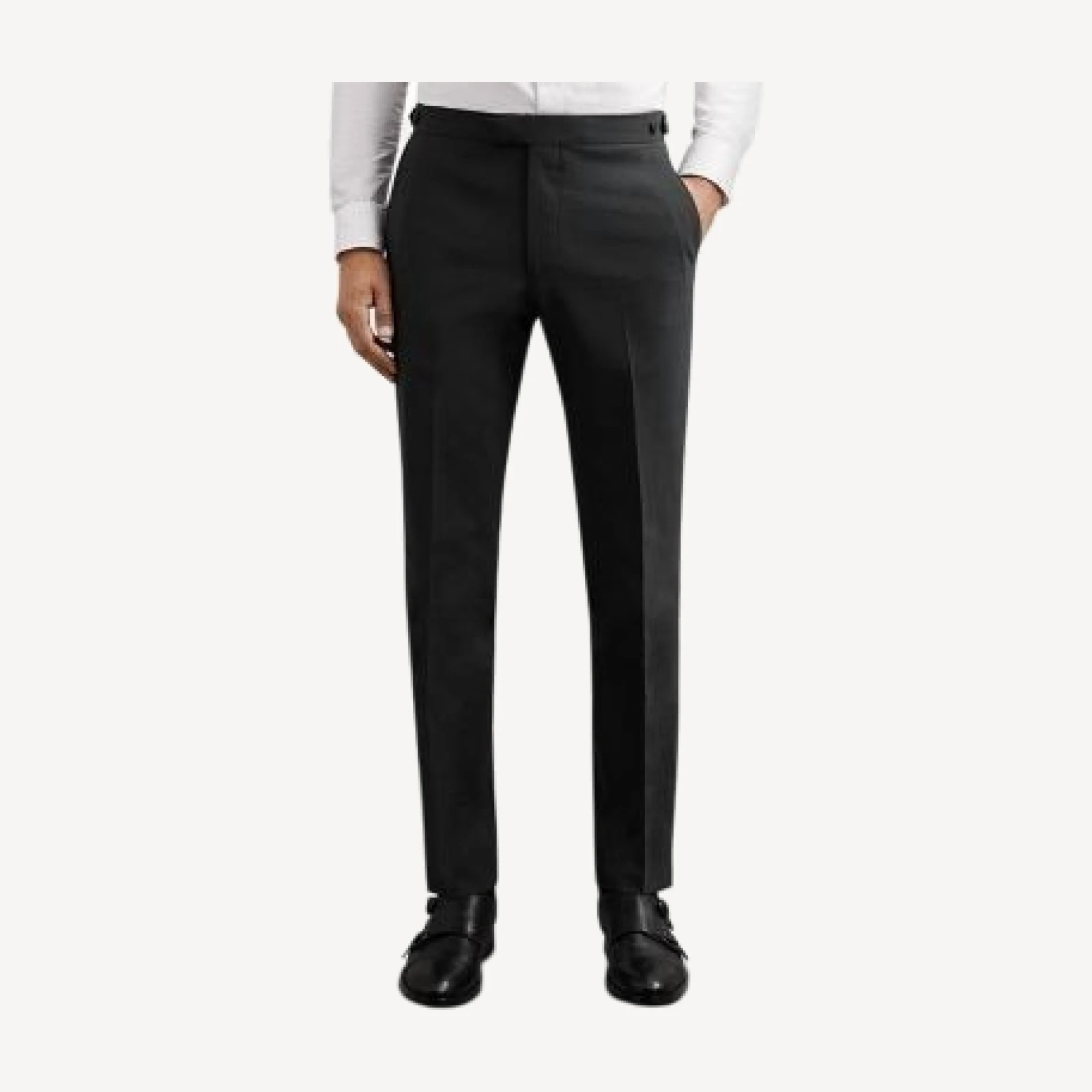 Reiss Promise Plain Weave Mixer Suit Trousers