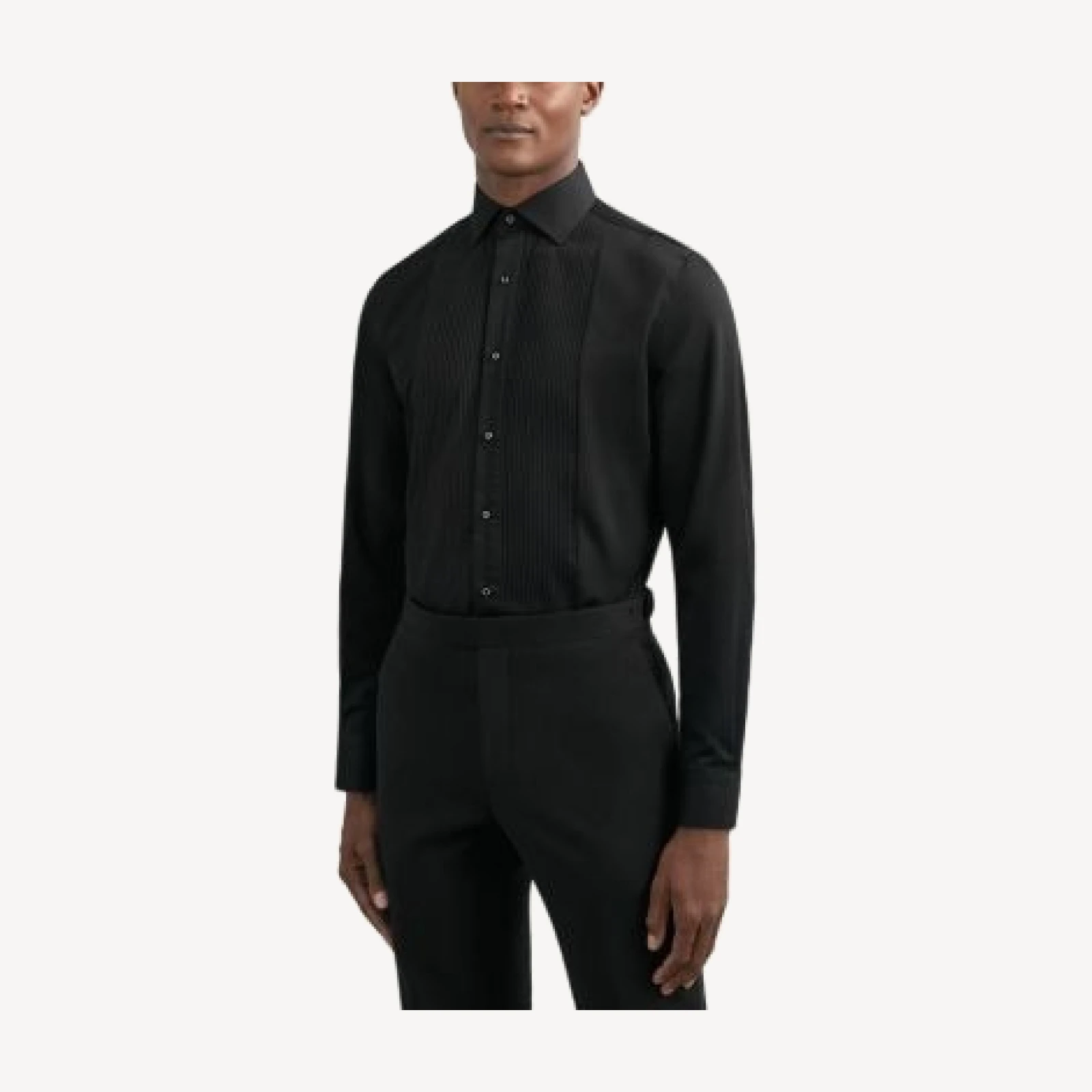 Reiss Pintuck Dinner Shirt