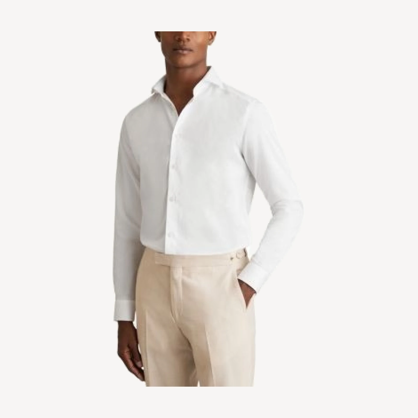 Reiss Storm Slim Fit Button Front Shirt