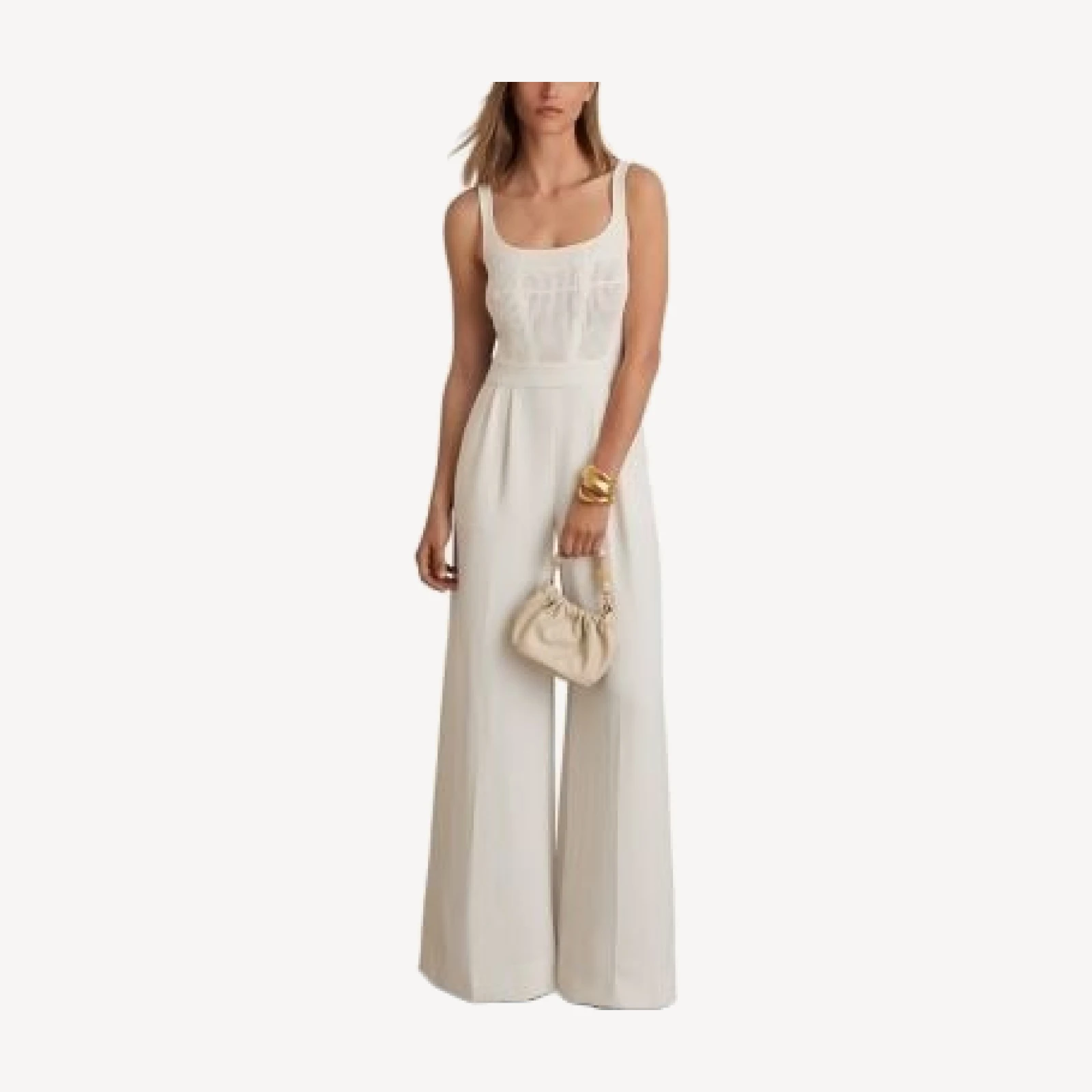 Reiss Carla Knit Jumpsuit