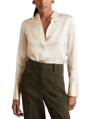 Reiss Ameira Silk Shirt