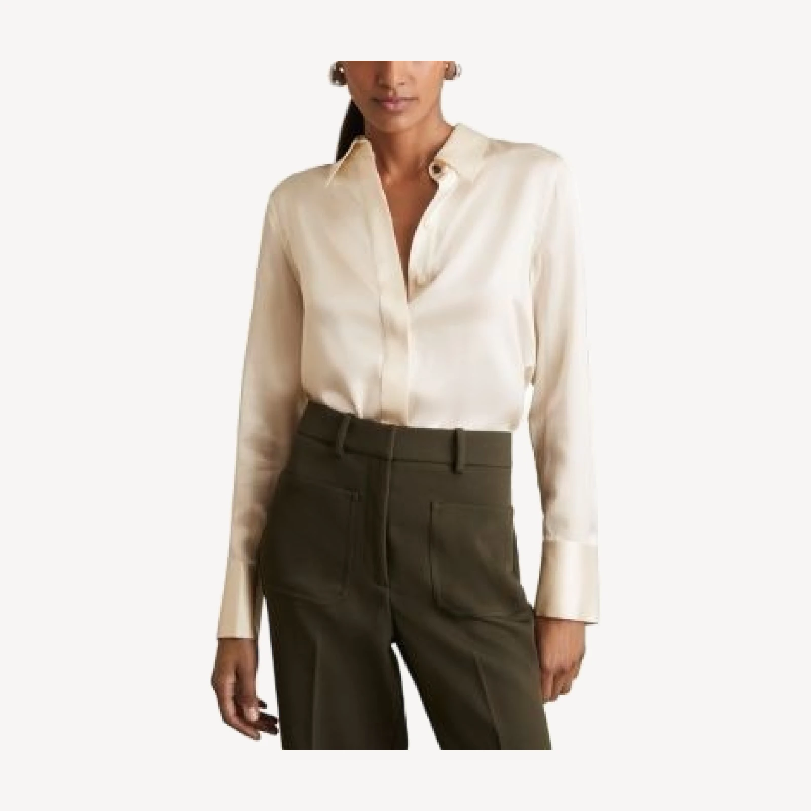 Reiss Ameira Silk Shirt