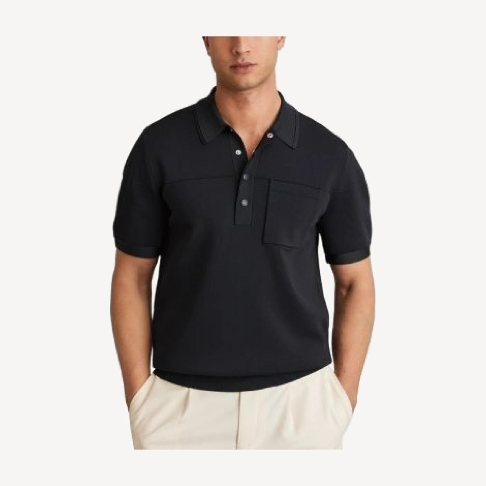 Reiss Blinker Pocket Polo Shirt