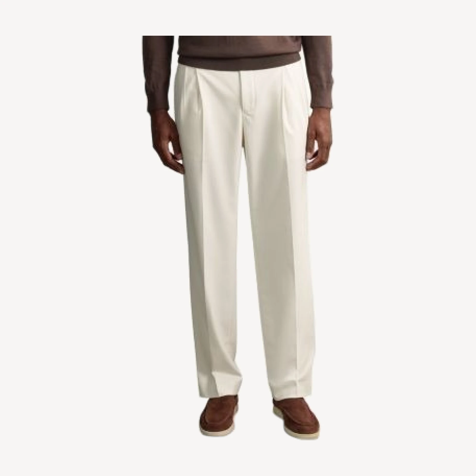 Reiss Arden Relaxed Fit Twill Trousers