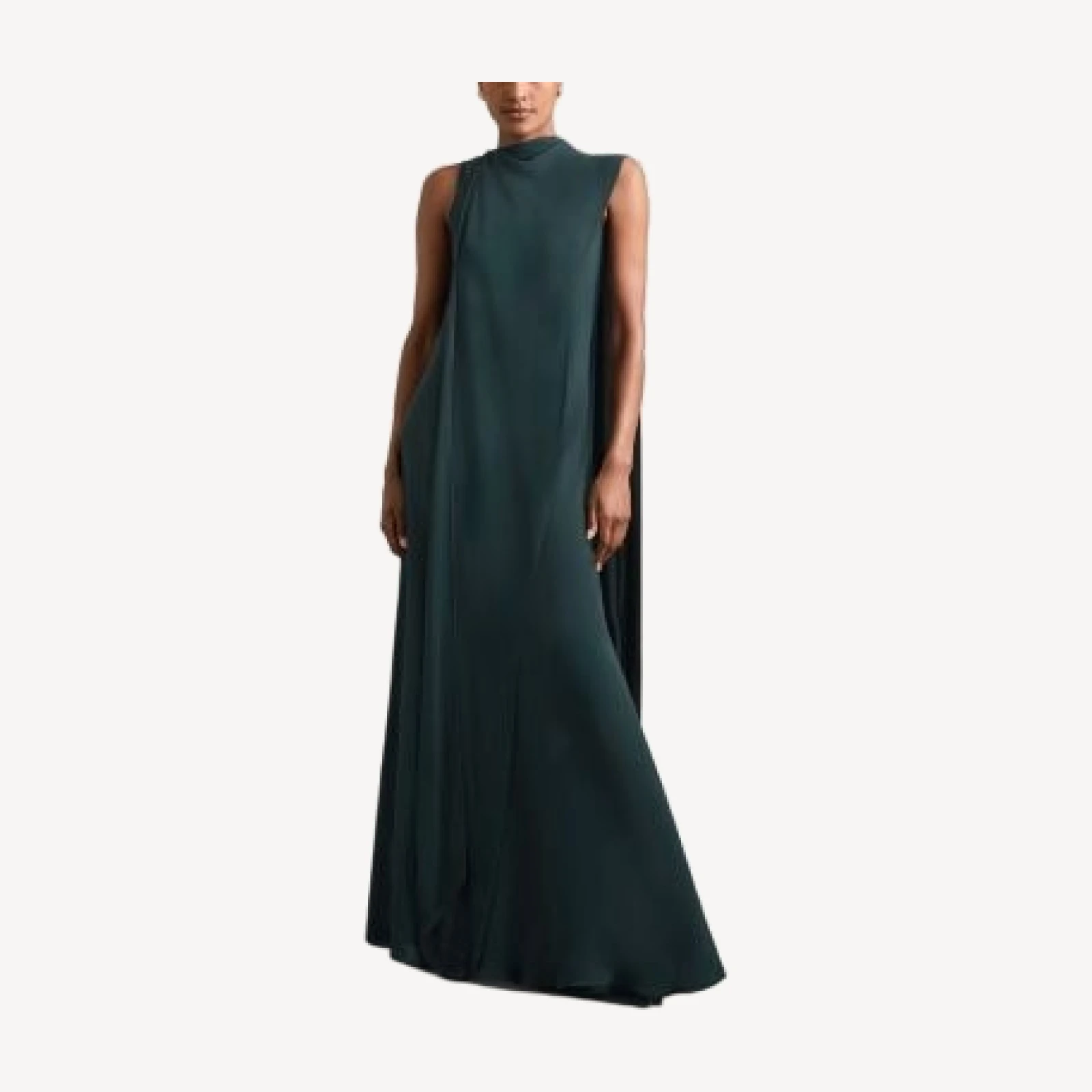 Reiss Greta Cape Back Gown
