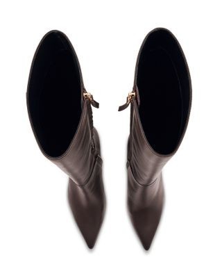 Reiss Women's Bianca Leather Knee High Boots