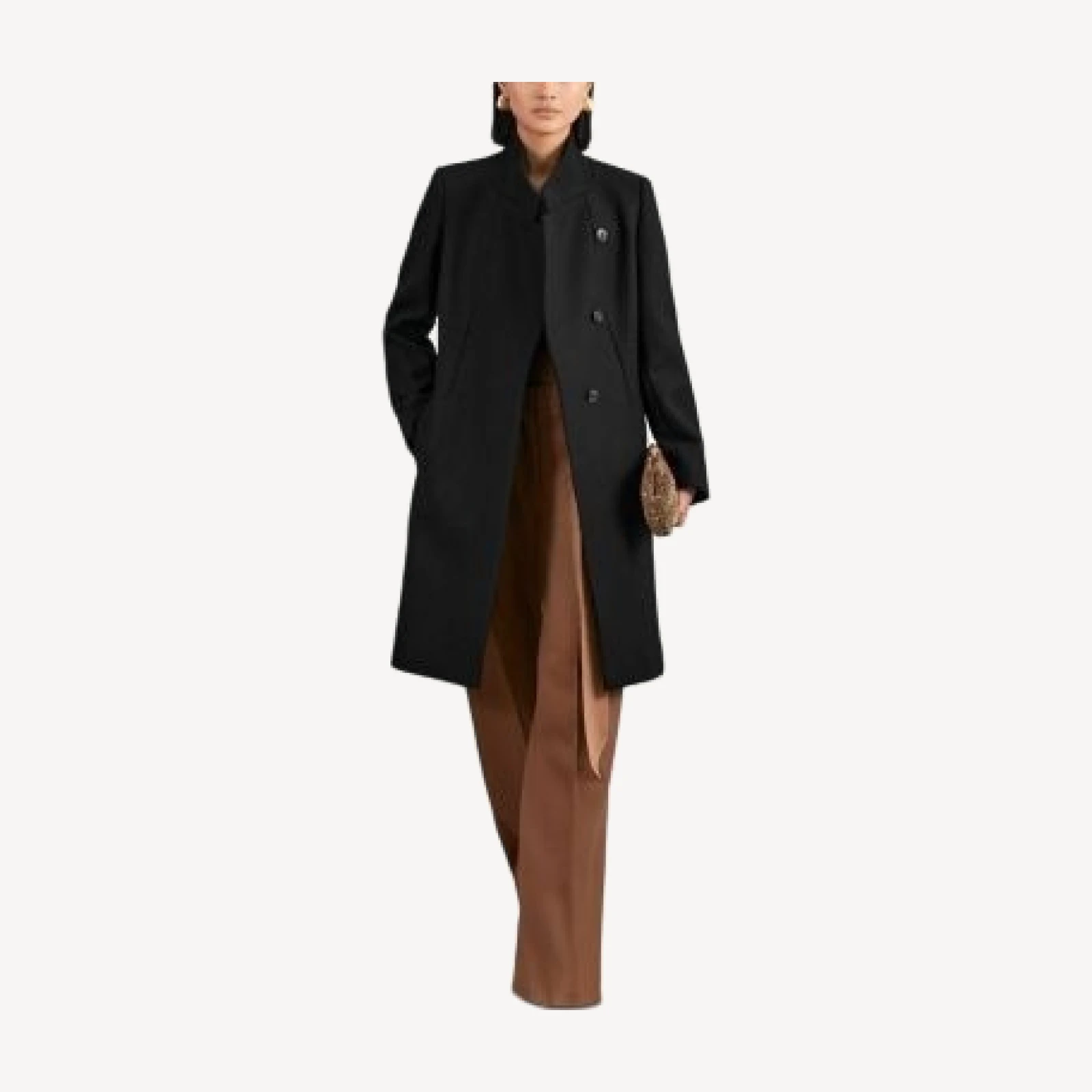 Reiss Wool Blend Mid Length Coat