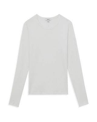 Reiss Crewneck Long Sleeve Top