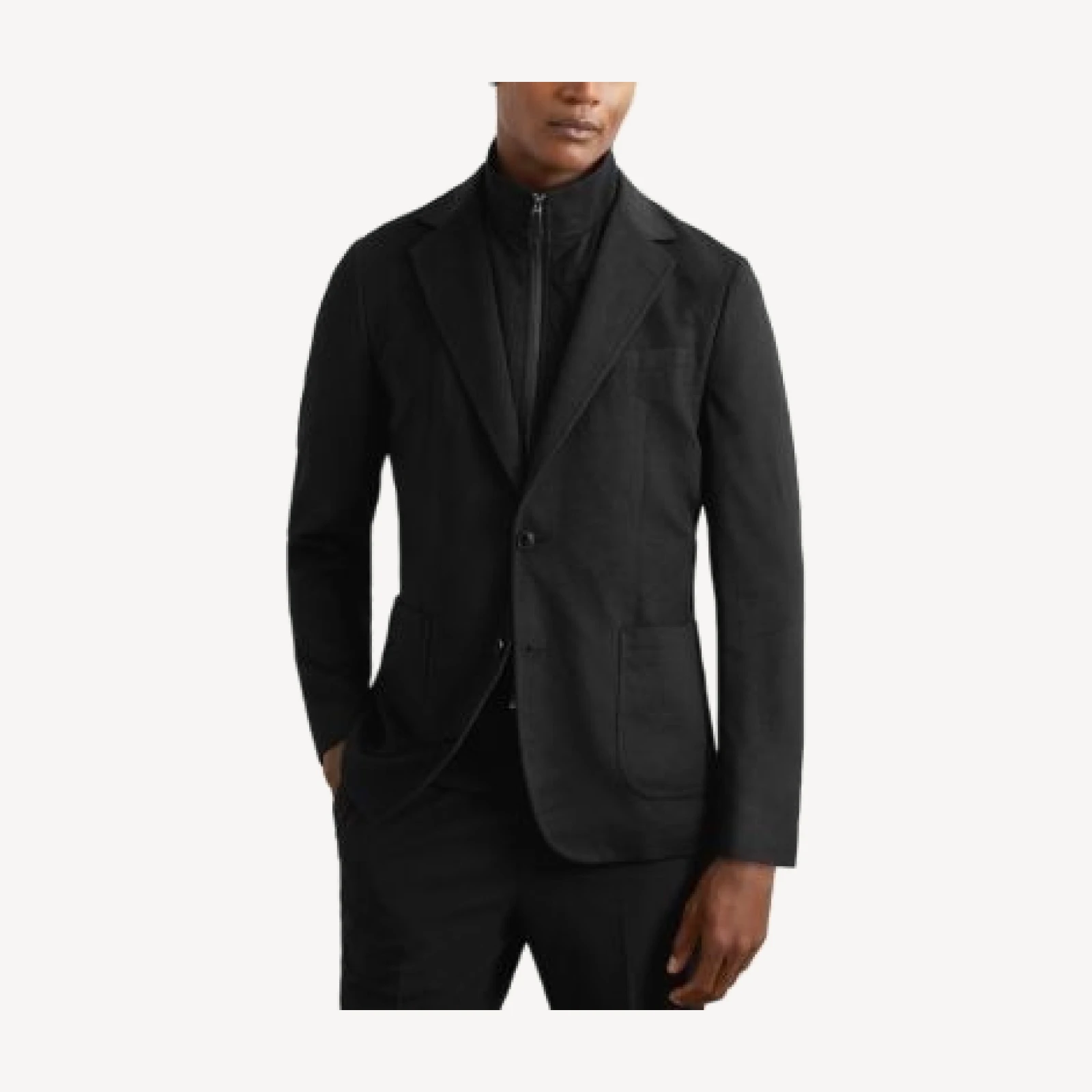 Reiss Modern Fit Removable Vest Blazer