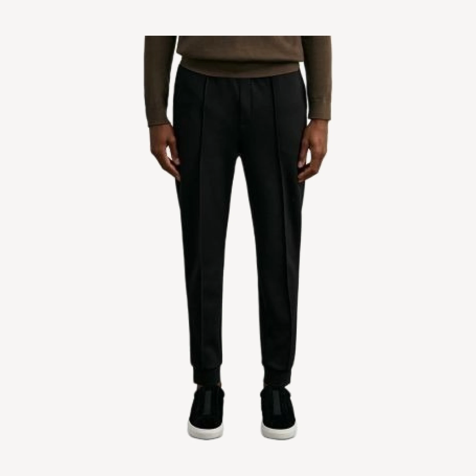 Reiss Premier Interlock Drawstring Jogger Pants