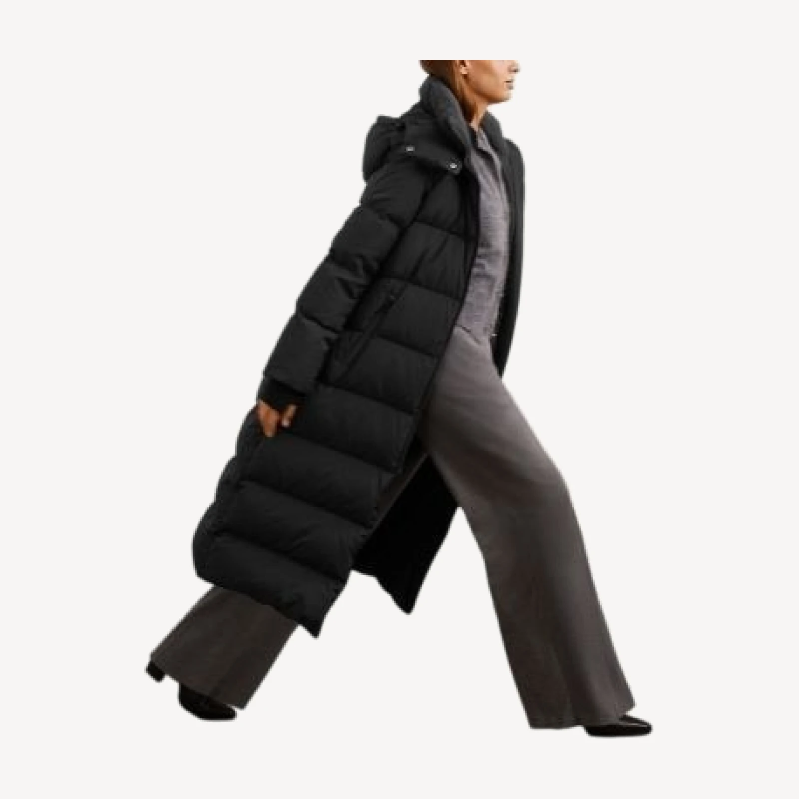 Reiss Colette Longline Puffer Coat