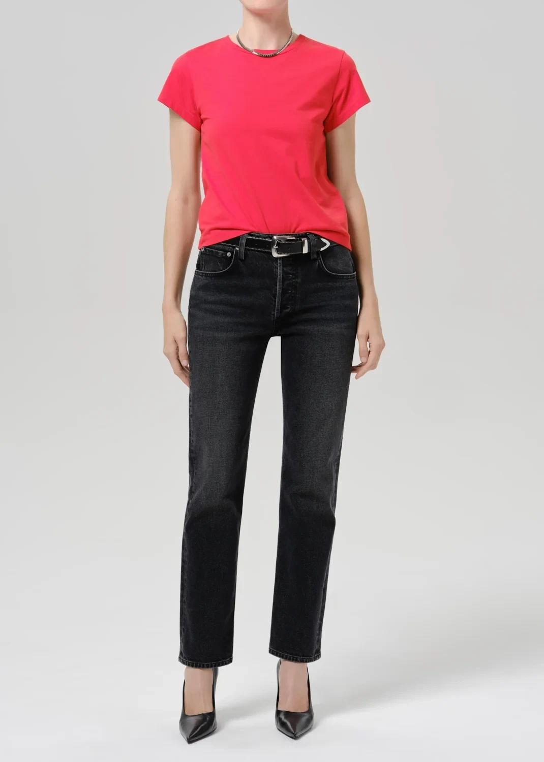 Savannah Cigarette Jean in Stormy