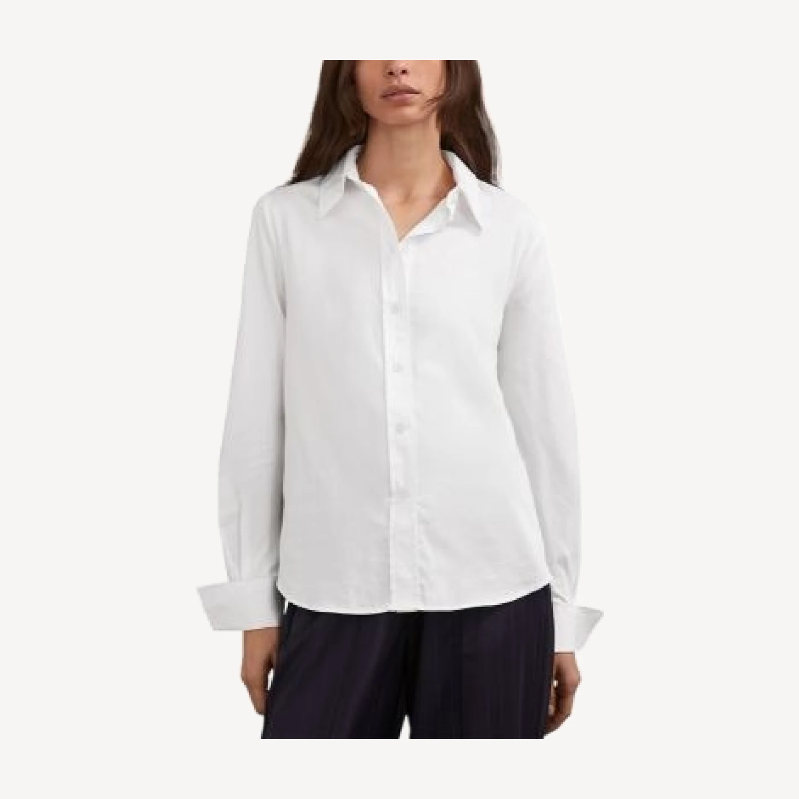 Reiss Lottie Cotton Sateen Shirt