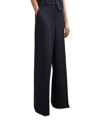 Reiss Petite Gabi Wide Leg Pants
