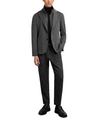 Reiss Notch Gilet Patch Blazer
