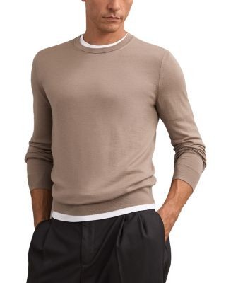 Reiss Merino Wool Crewneck Sweater