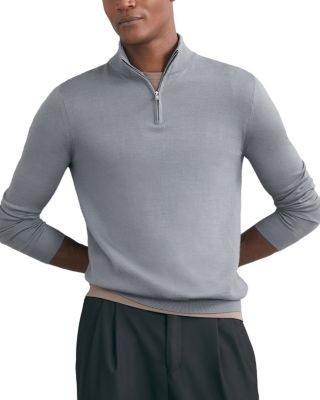 Reiss Half Zip Funnel Sweater