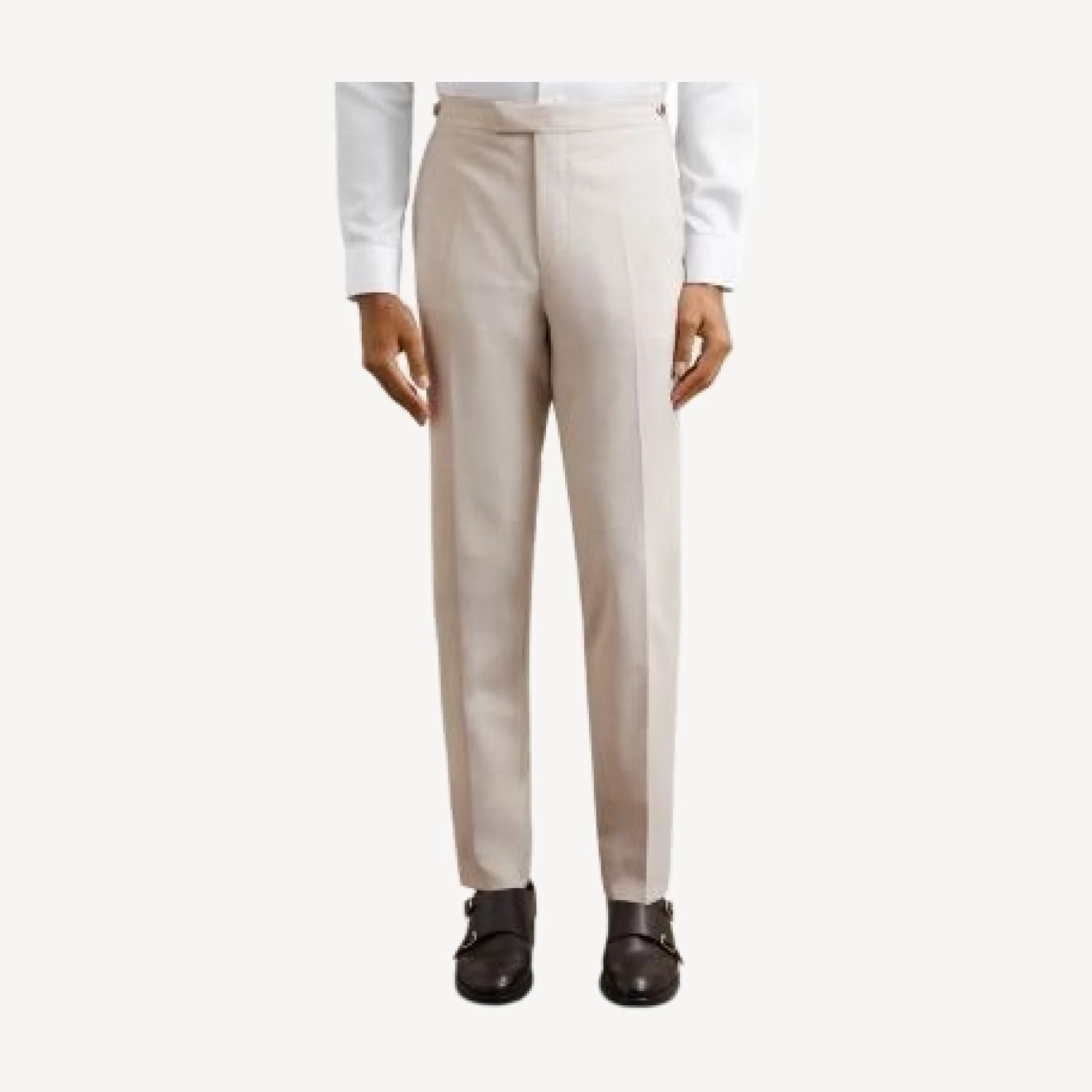 Reiss Belmont Textured Weave Slim Fit Suit Pants